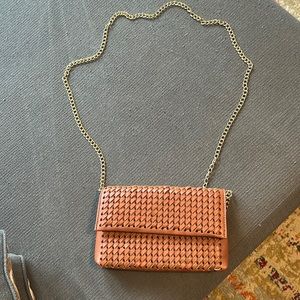 Urban Expressions woven Clutch/Crossbody Bag